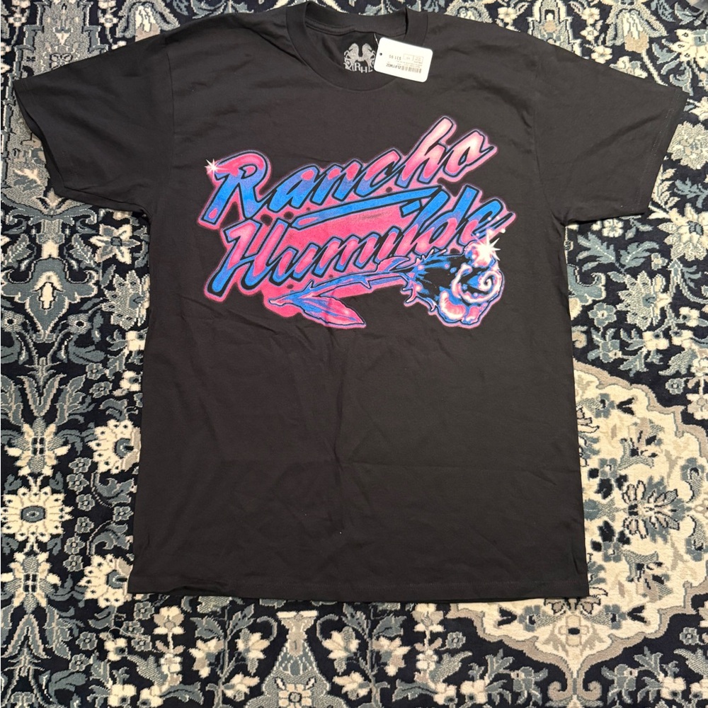 Rancho Humilde Black Graphic T-Shirt (L)
